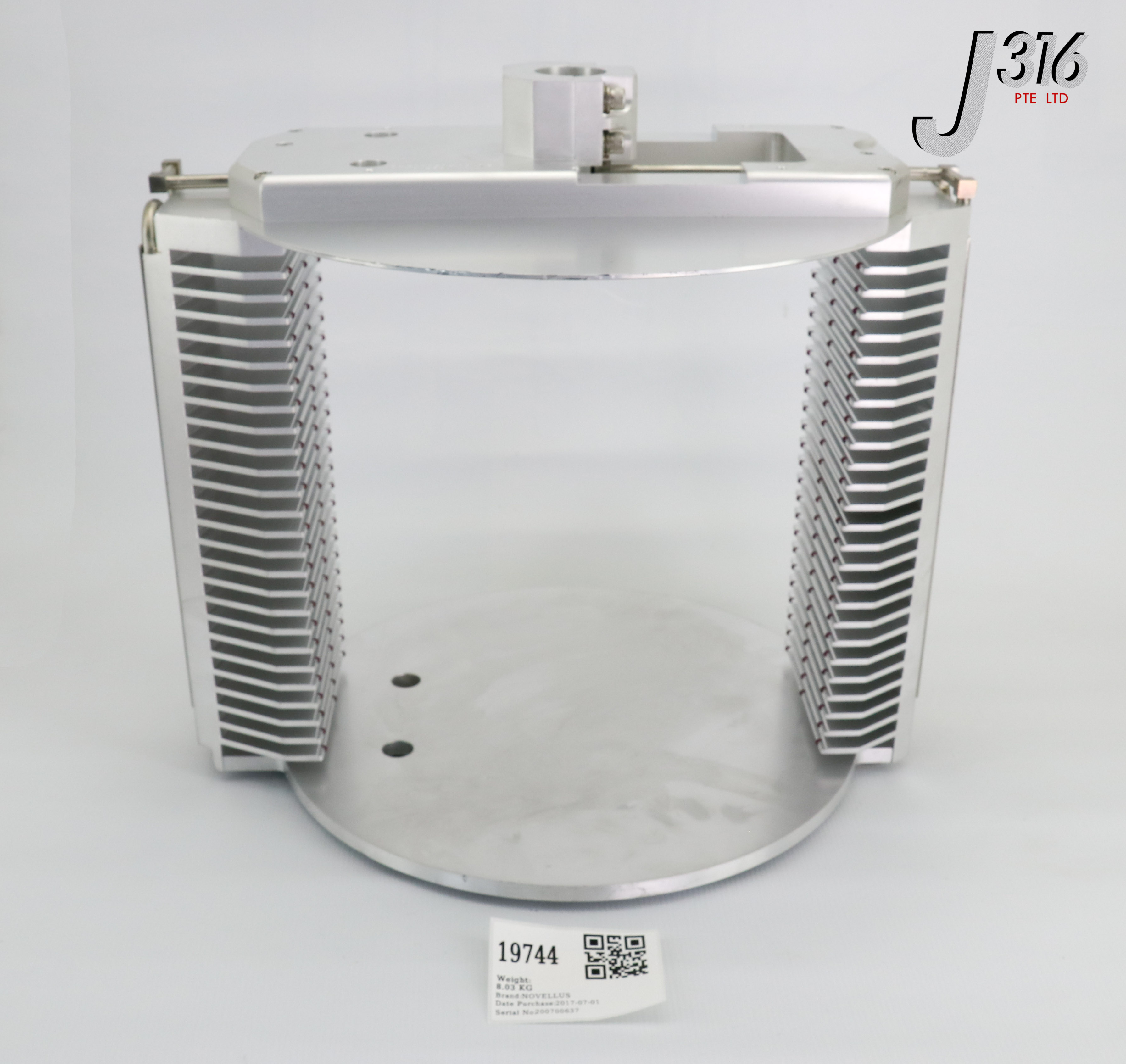 その他 Item 5 19744 NOVELLUS 25 SLOTS WAFER COOLING HOLDER, 15-342635-00 02